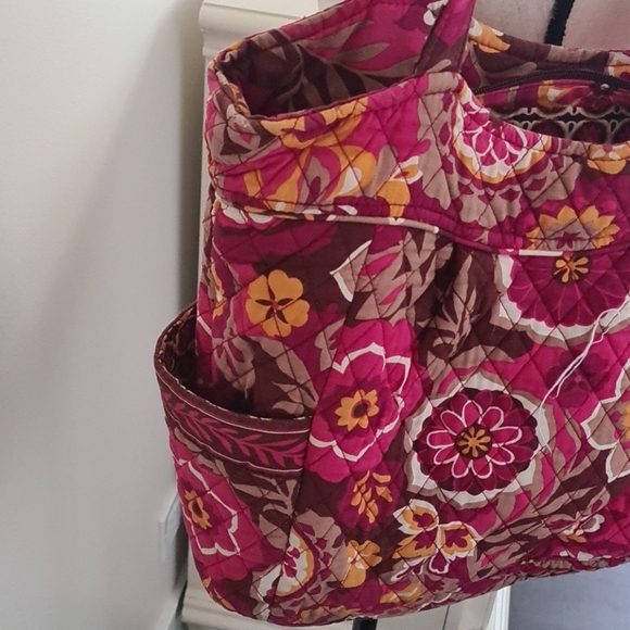Vera Bradley Shoulder Tote Floral - Picture 3 of 8